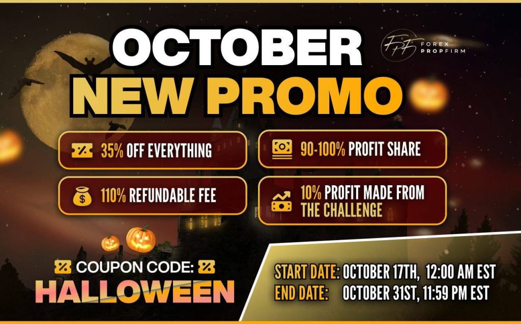 Forex prop firm october promo