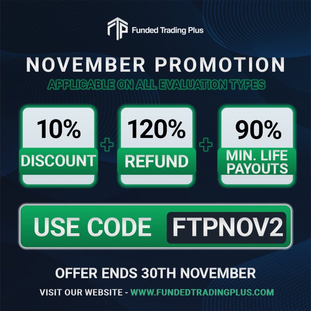 Funded trading plus november promotions: unlocking forex trading opportunities
