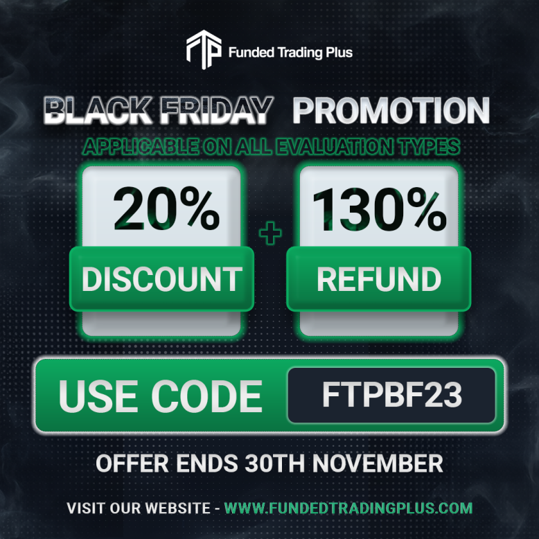 Financial success with funded trading plus black friday promo 2023