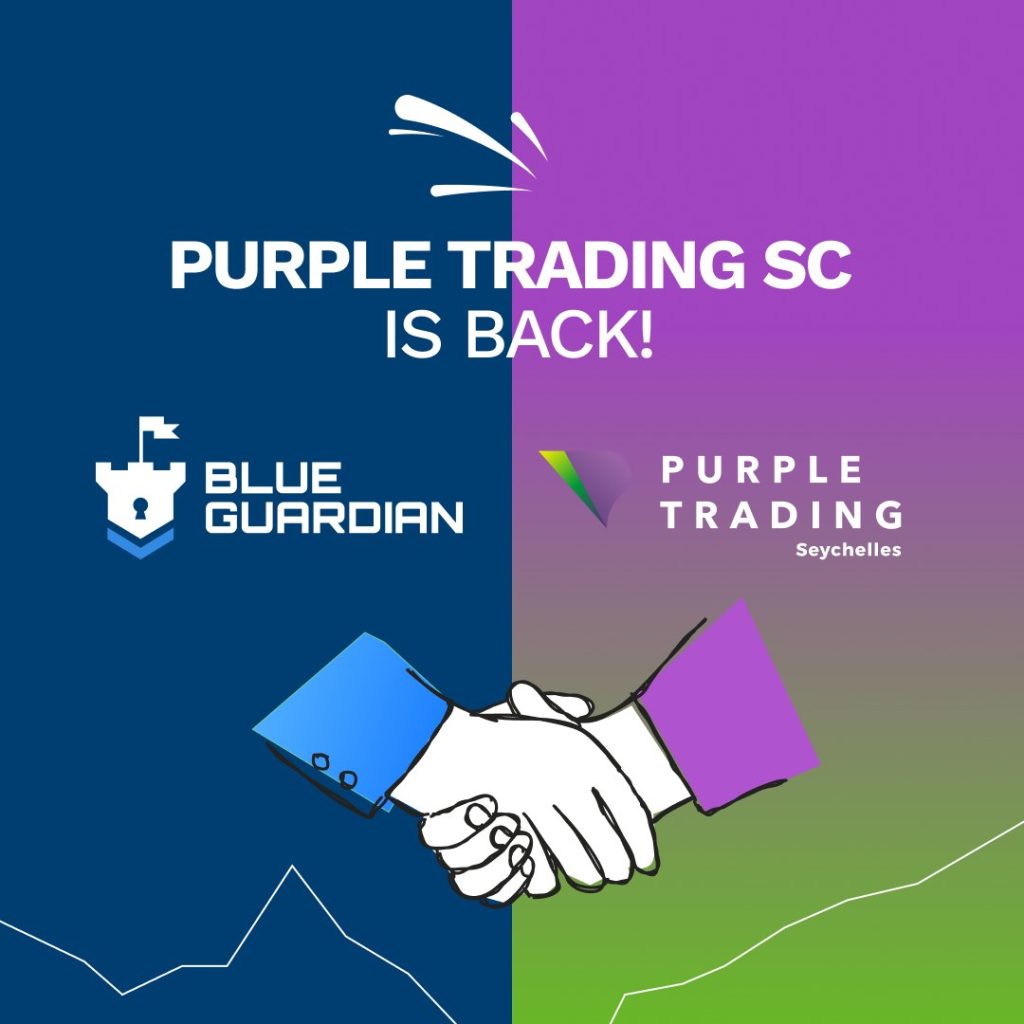 Purple trading sc is back at blue guardian: valuable addition for traders