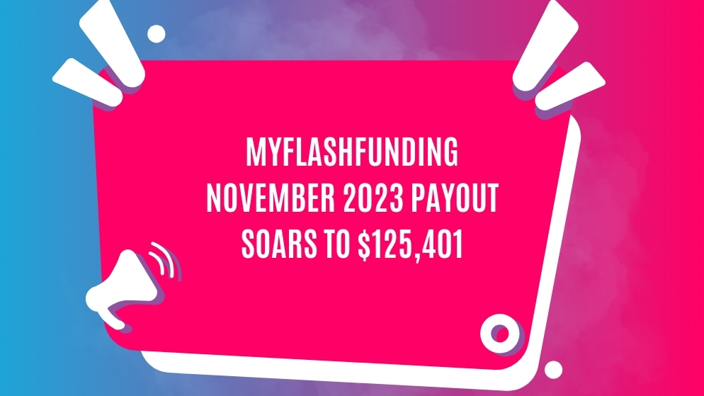 Myflashfunding november 2023 payout