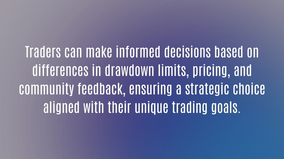 E8 funding and the funded trader comparison - deep analysis