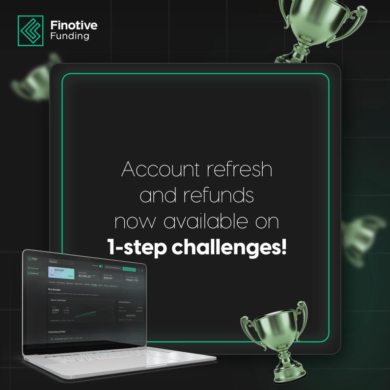 Finotive funding account refresh update: a new beginning for traders