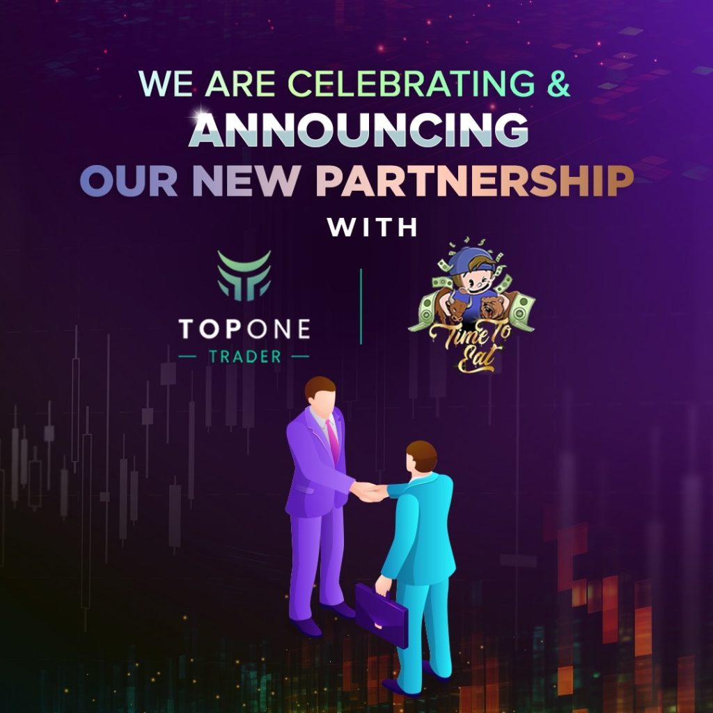 Top one trader partnership with time to eat trading