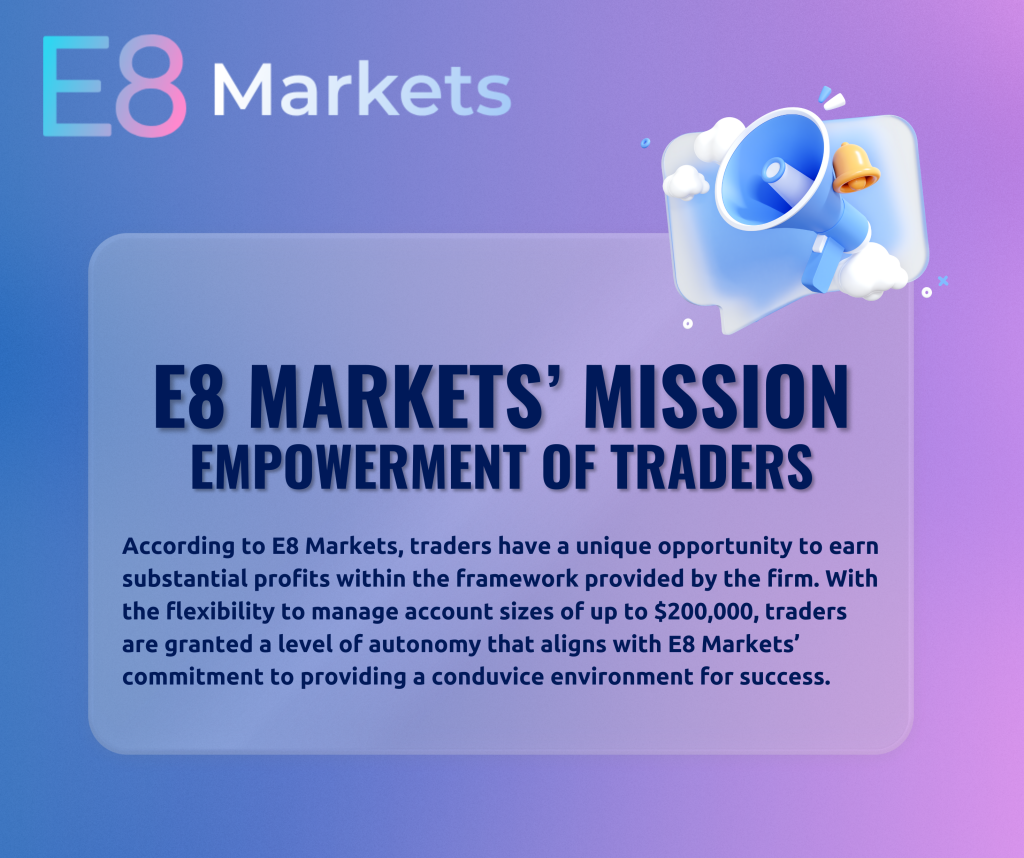 Unveiling e8 markets mission – empowerment of traders