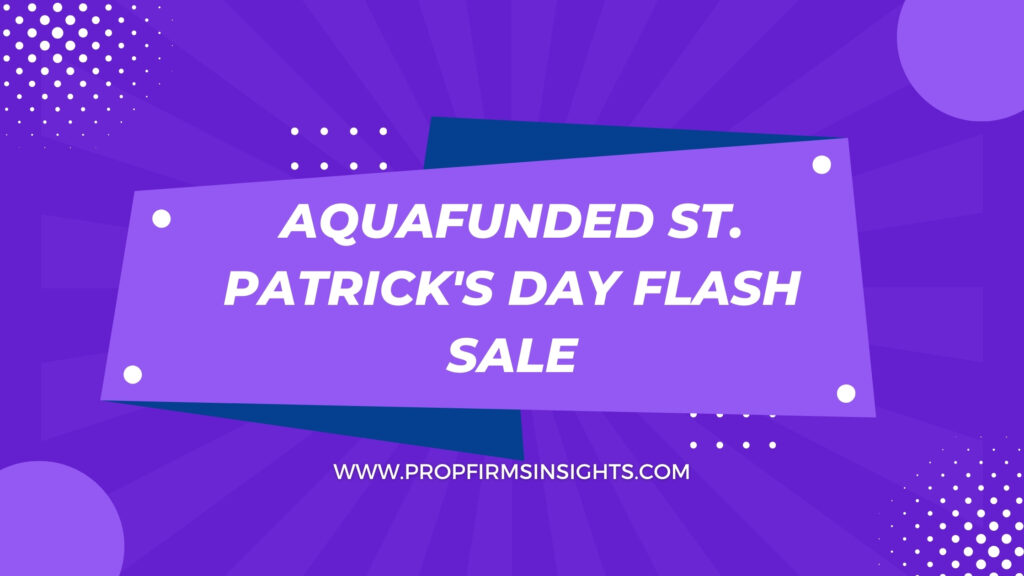 Aquafunded st. Patrick's day flash sale