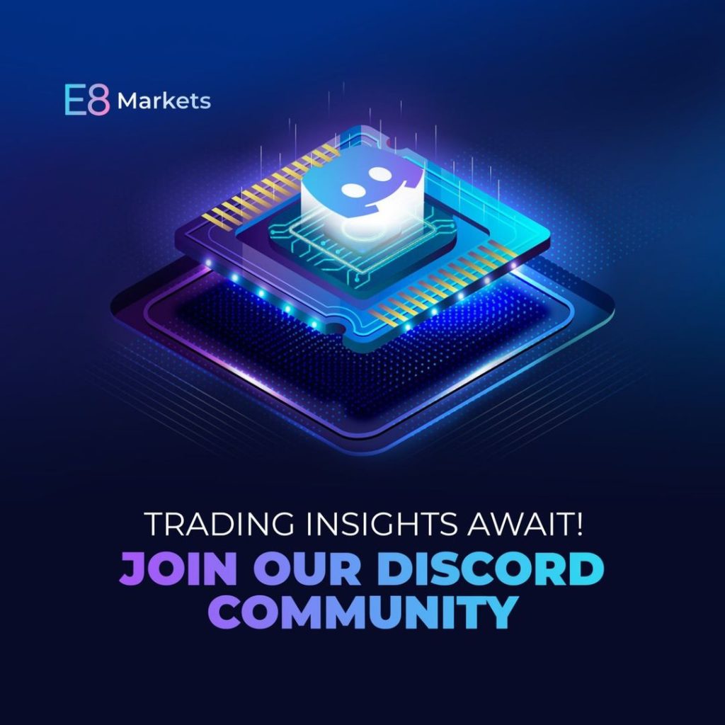 Join the thriving e8 markets discord channel now for dynamic trading insights!