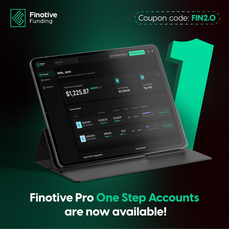 Introducing finotive pro 1-step accounts to simplify your trading experience