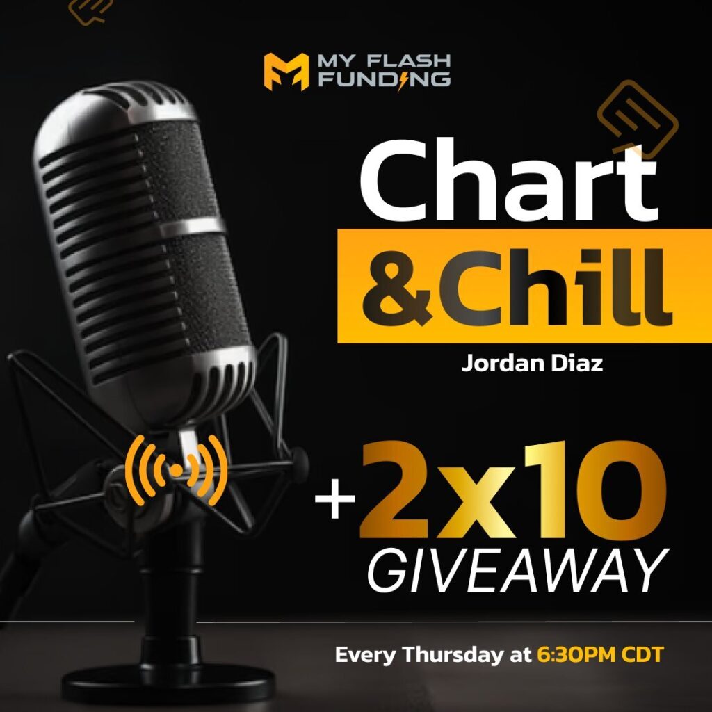 Introducing myflashfunding chart & chill - your ticket to winning $10k accounts