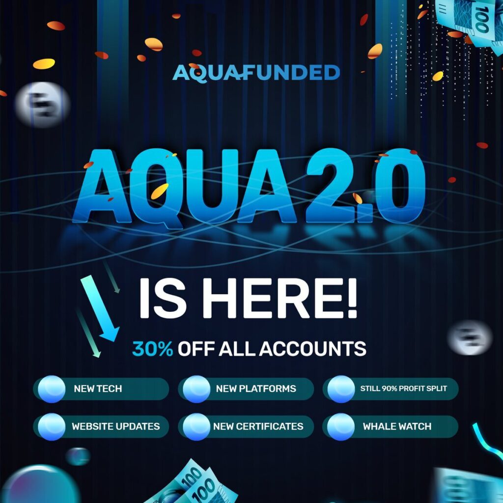 Dive into the future of prop trading as aquafunded aqua 2. 0 is here!