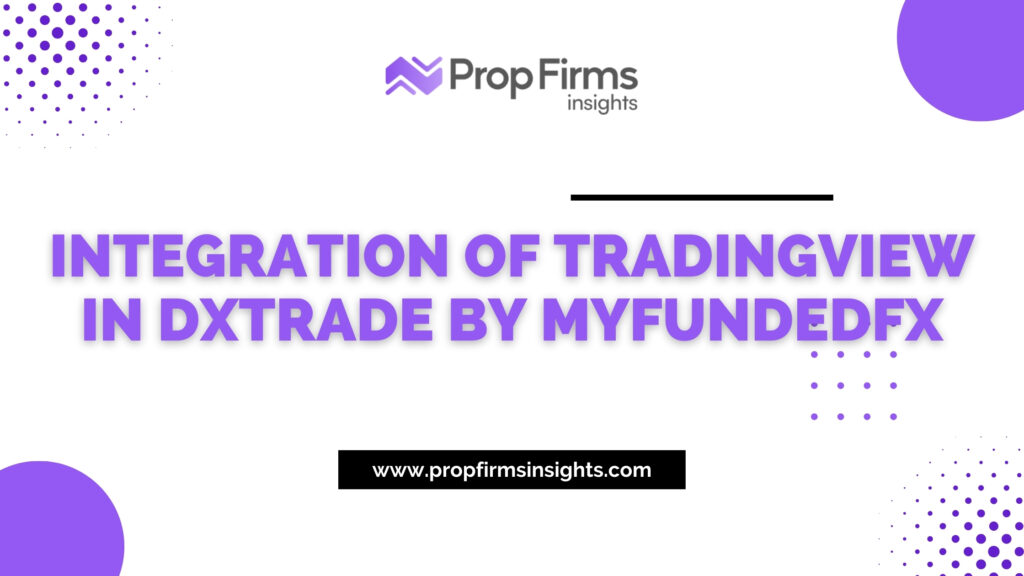 Integration of TradingView in DXTrade by MyFundedFX