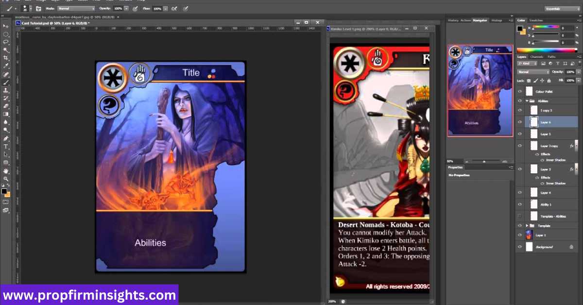 How to create a trading card game