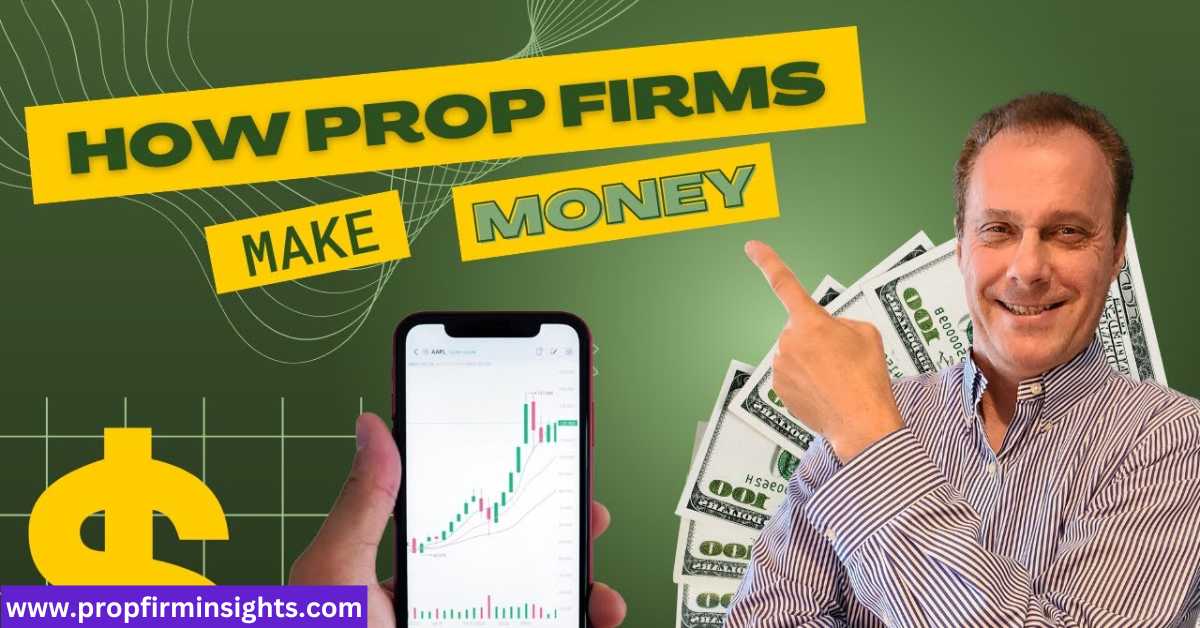 How do prop firms make money