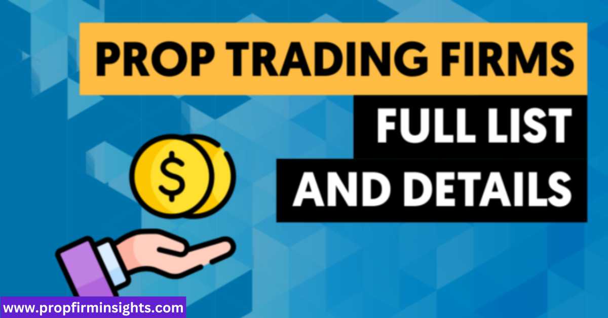 Futures prop trading firms