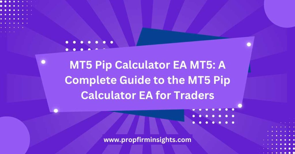 Mt5 pip calculator ea mt5